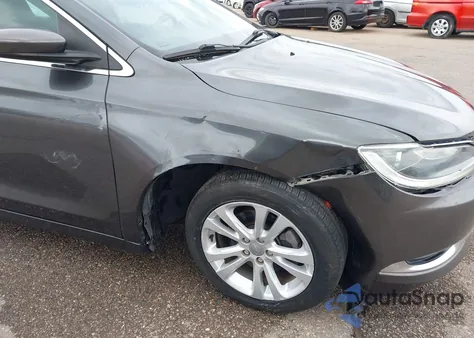 2015 Chrysler 200 Limited z USA, uszkodzony, nr VIN 1C3CCCAB1FN535361